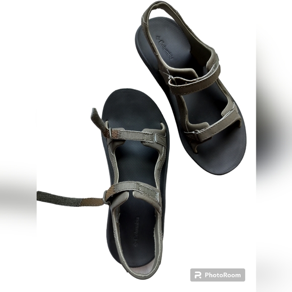Columbia barraca sunlight olive strappy sandals women's size 7 - Picture 6 of 10